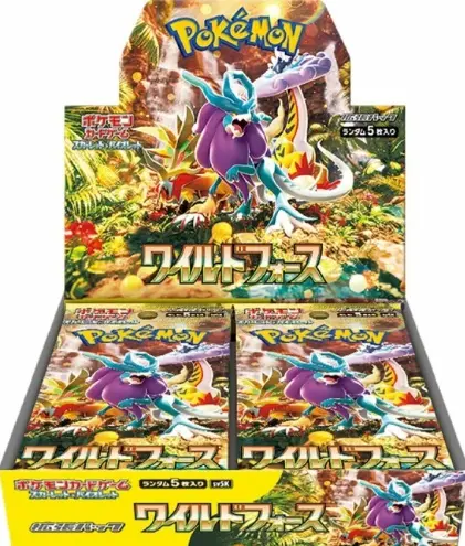 Wild Force Booster Display Boks (Japansk)