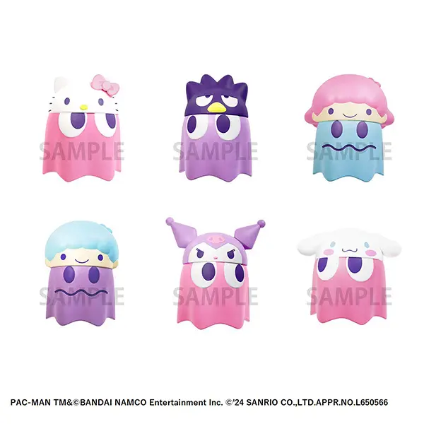 Pac-Man x Sanrio Characters ChibiCollect Series 2 Trading Figure