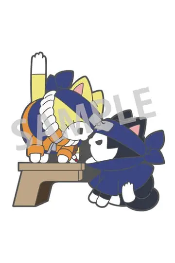 Naruto Uzumaki & Sasuke Ichiha Mega Cat Project Nyaruto! Enamel Pin