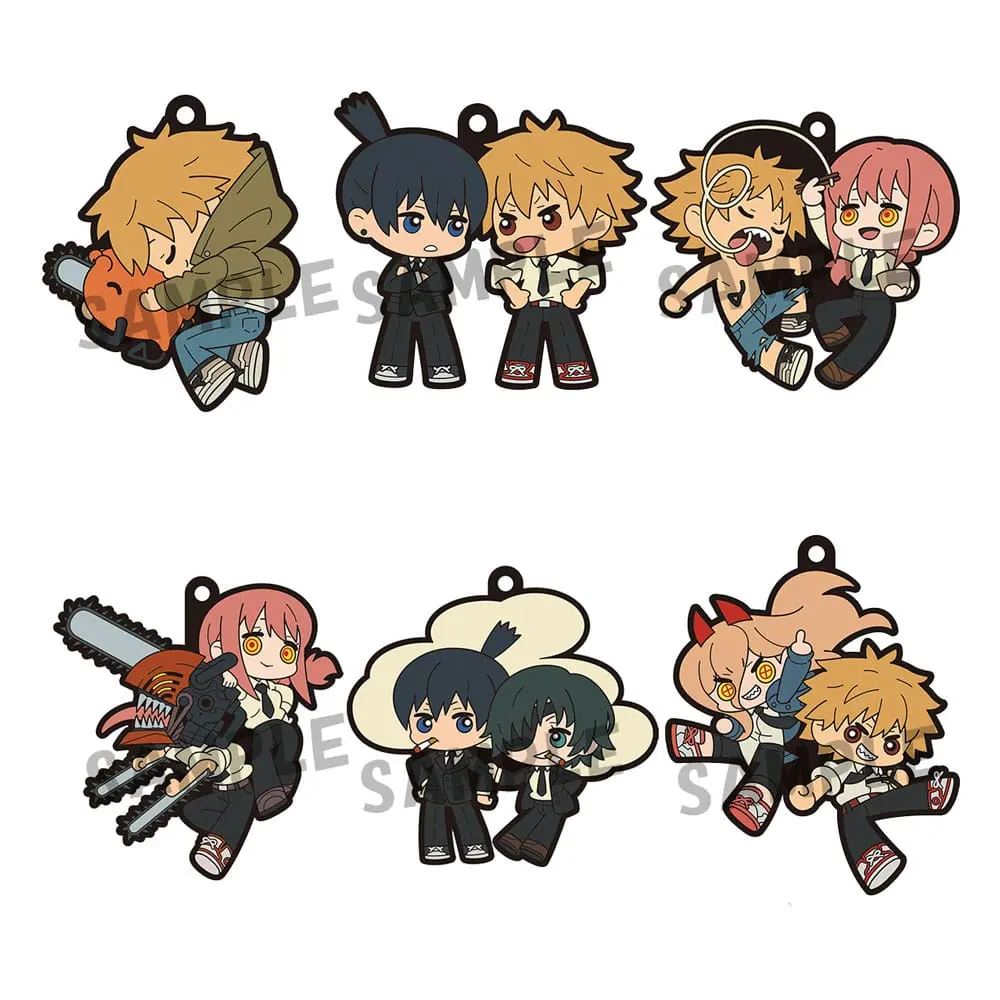 Chainsaw Man Buddycolle Trading Rubber Charm 6 cm