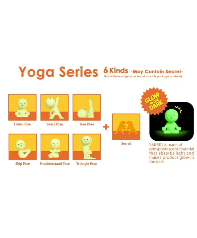 SMISKI Yoga Series Trading Figure