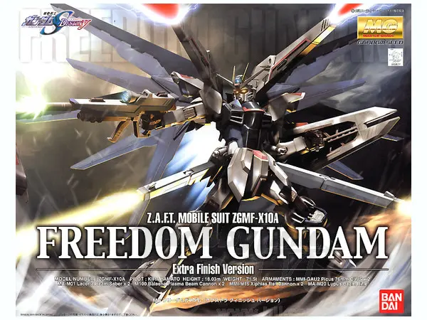 MG Freedom Gundam Extra Finish Model Kit 1/100