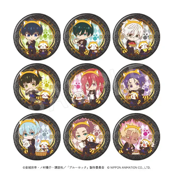 Blue Lock x Rascal Ver. 1 Trading Glitter Can Badge