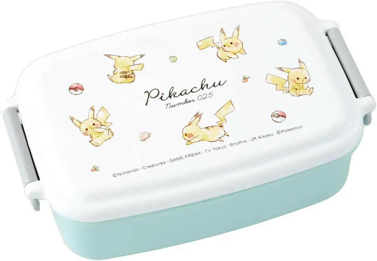 Pikachu, Pokeball, Berries 1-Tier Lunch Box