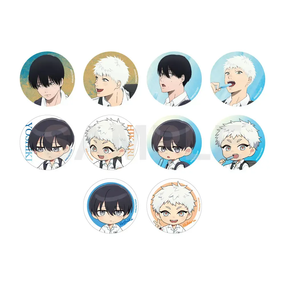 The Summer Hikaru Died School Commuting Series Trading Badge