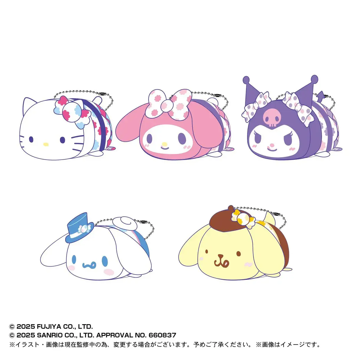 Milky x Sanrio Potekoro Mascot Trading Figure