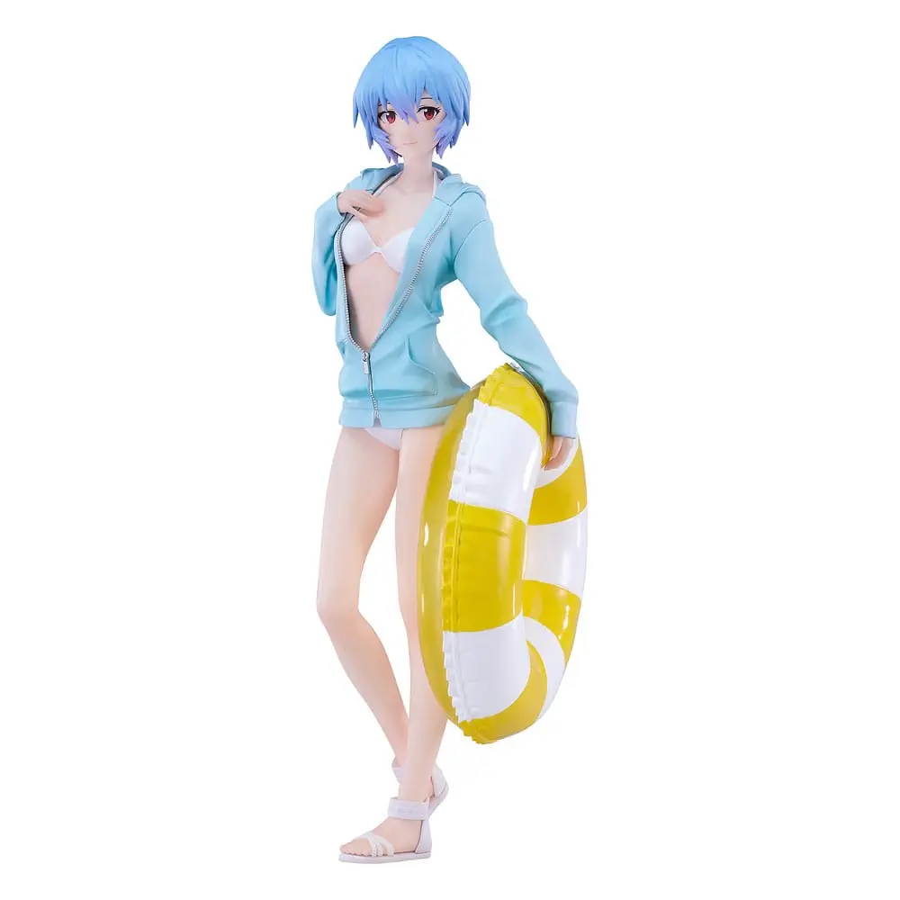 Rei Ayanami Beach Queens POP UP Parade L PVC Statue 22 cm