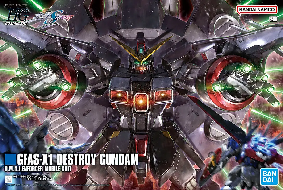 HG Destroy Gundam Model Kit 1/144