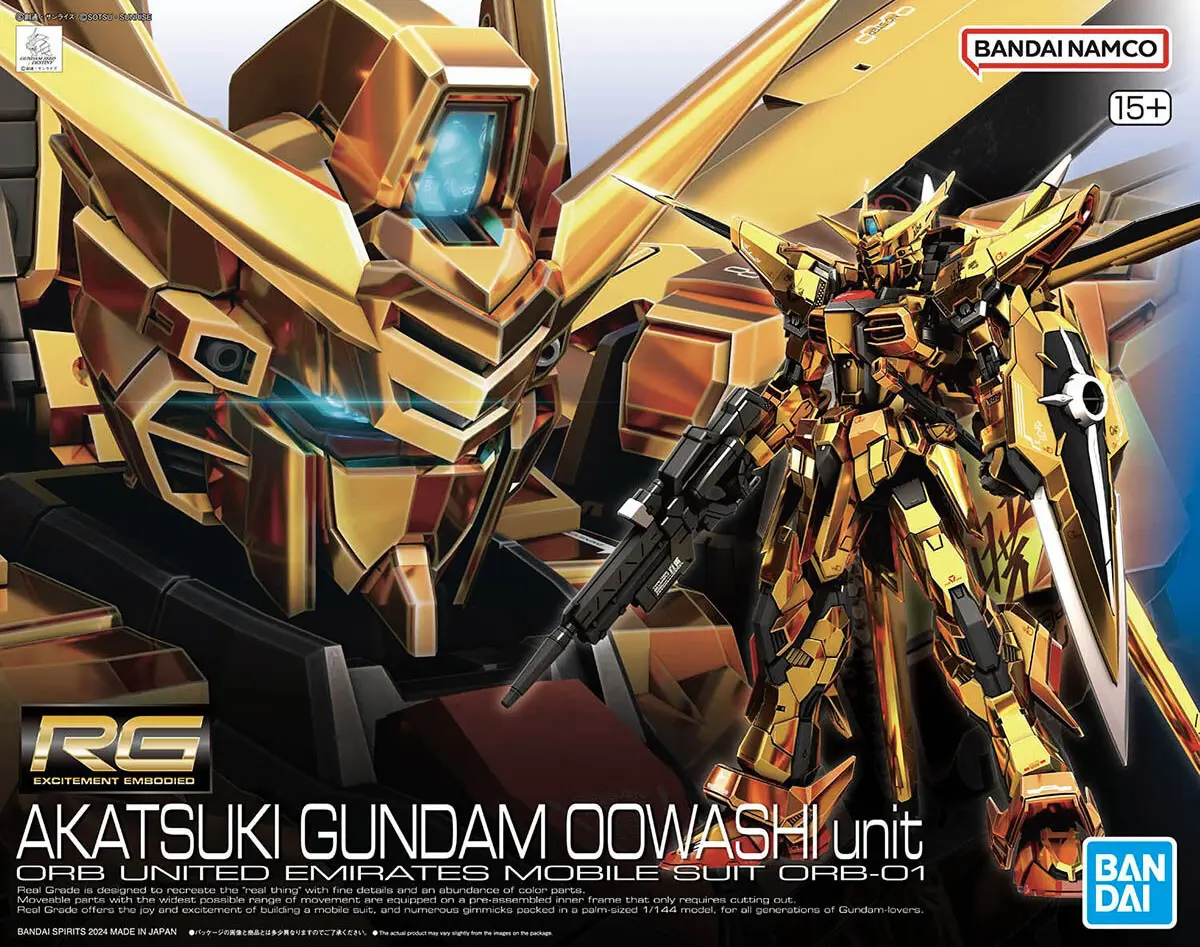 RG Akatsuki Gundam Oowashi Pack Model Kit 1/144