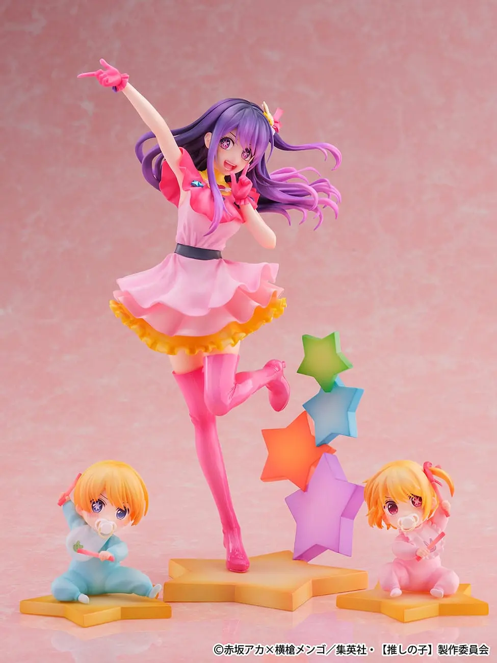 Ai, Aqua, Ruby Shibuya Scramble Figure 25 cm