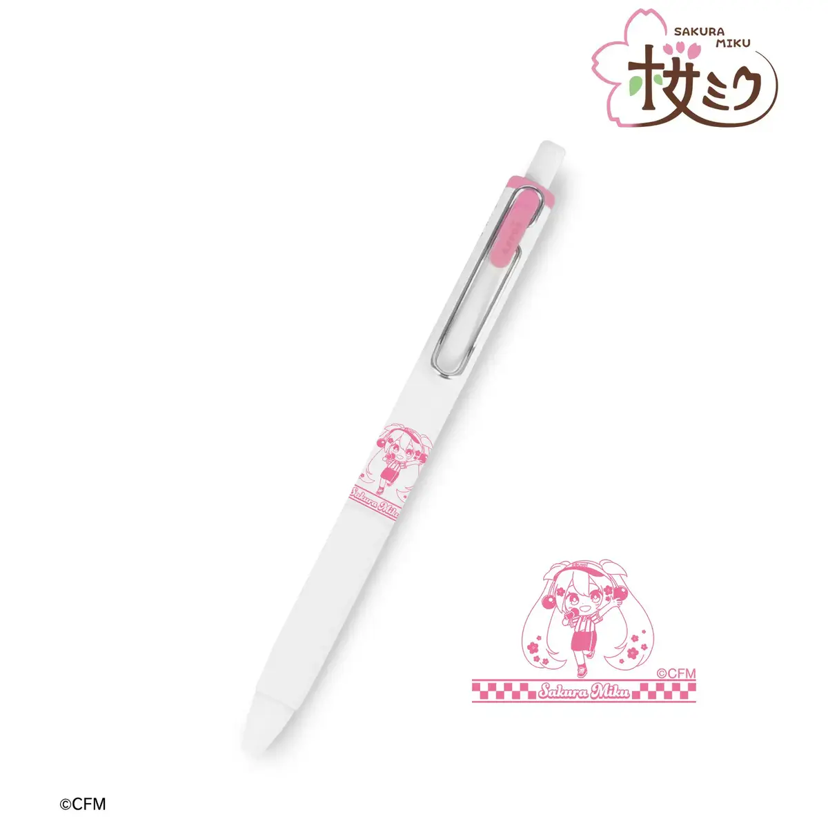 Sakura Miku Uni-Ball One Gel Ink Pen