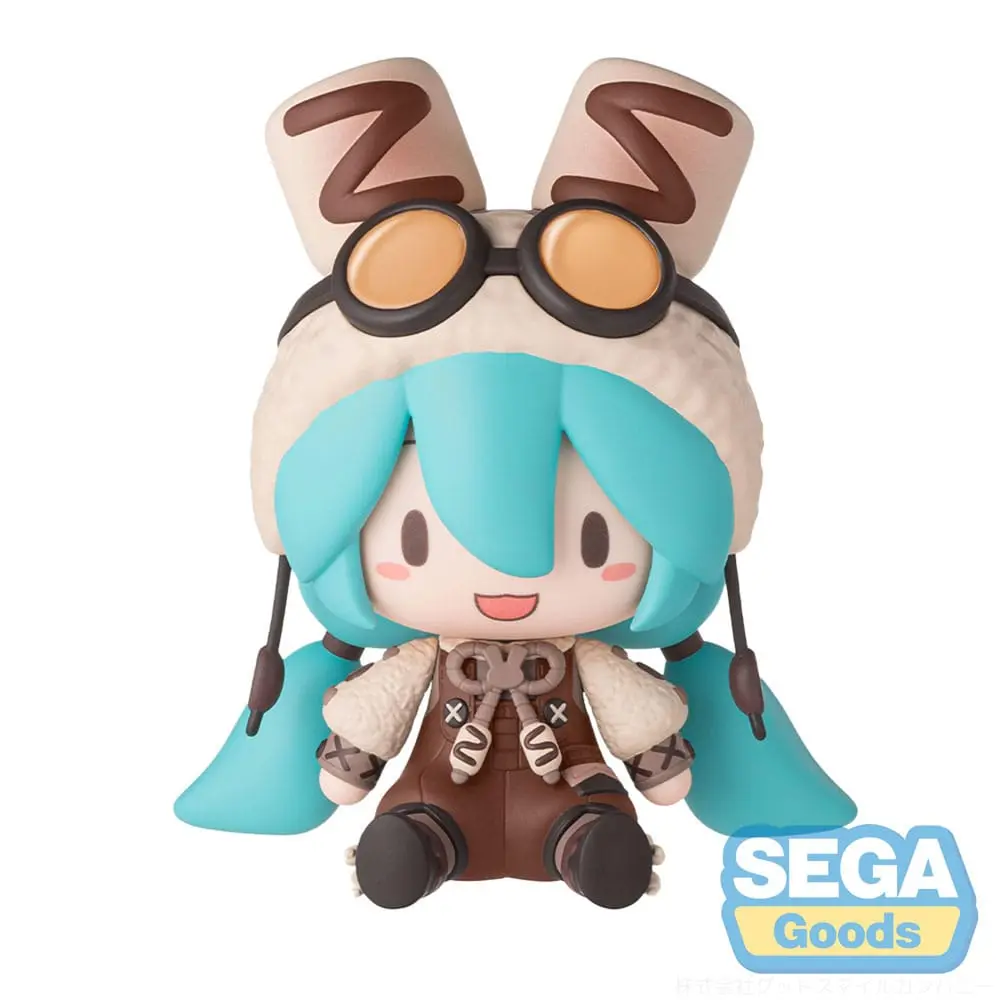 Hatsune Miku Marshmallow Hot Cocoa Fuwa Pett Chibi Figure 10 cm