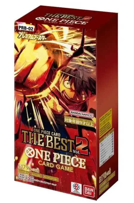 One Piece Premium Booster The Best 2 Booster Display Boks (PRB-02) (Japansk)