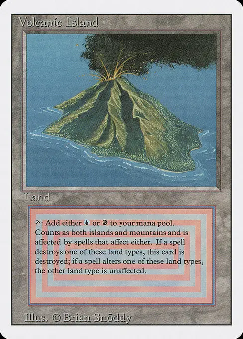 Volcanic Island (Enkeltkort)