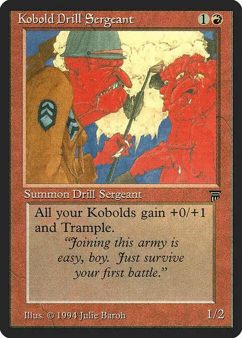 Kobold Drill Sergeant (Enkeltkort)