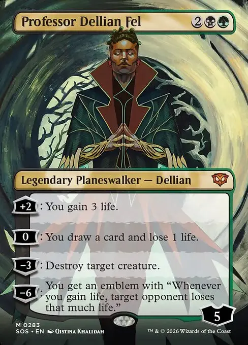 Professor Dellian Fel (Enkeltkort)