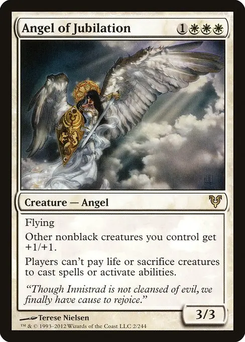 Angel of Jubilation (Enkeltkort)