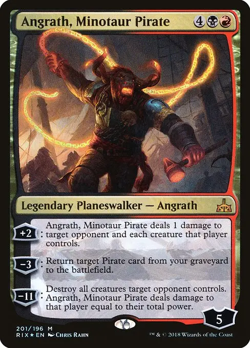 Angrath, Minotaur Pirate (Enkeltkort)