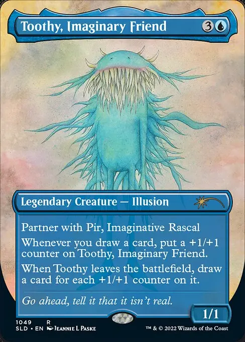 Toothy, Imaginary Friend (Enkeltkort)