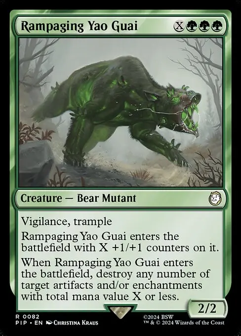 Rampaging Yao Guai (Enkeltkort)