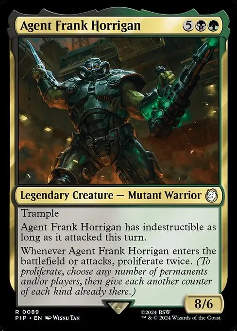 Agent Frank Horrigan (Enkeltkort)
