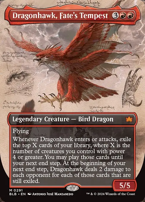 Dragonhawk, Fate's Tempest (Enkeltkort)