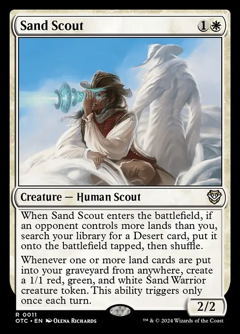 Sand Scout (Enkeltkort)