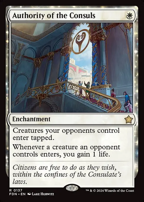 Authority of the Consuls (Enkeltkort)