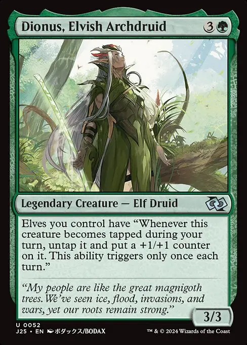 Dionus, Elvish Archdruid (Enkeltkort)
