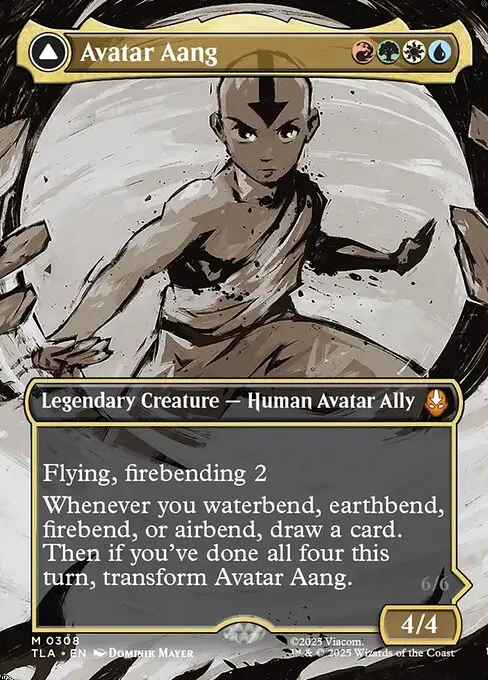 Avatar Aang (Enkeltkort)