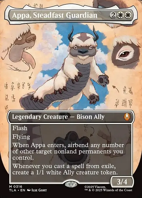 Appa, Steadfast Guardian (Enkeltkort)