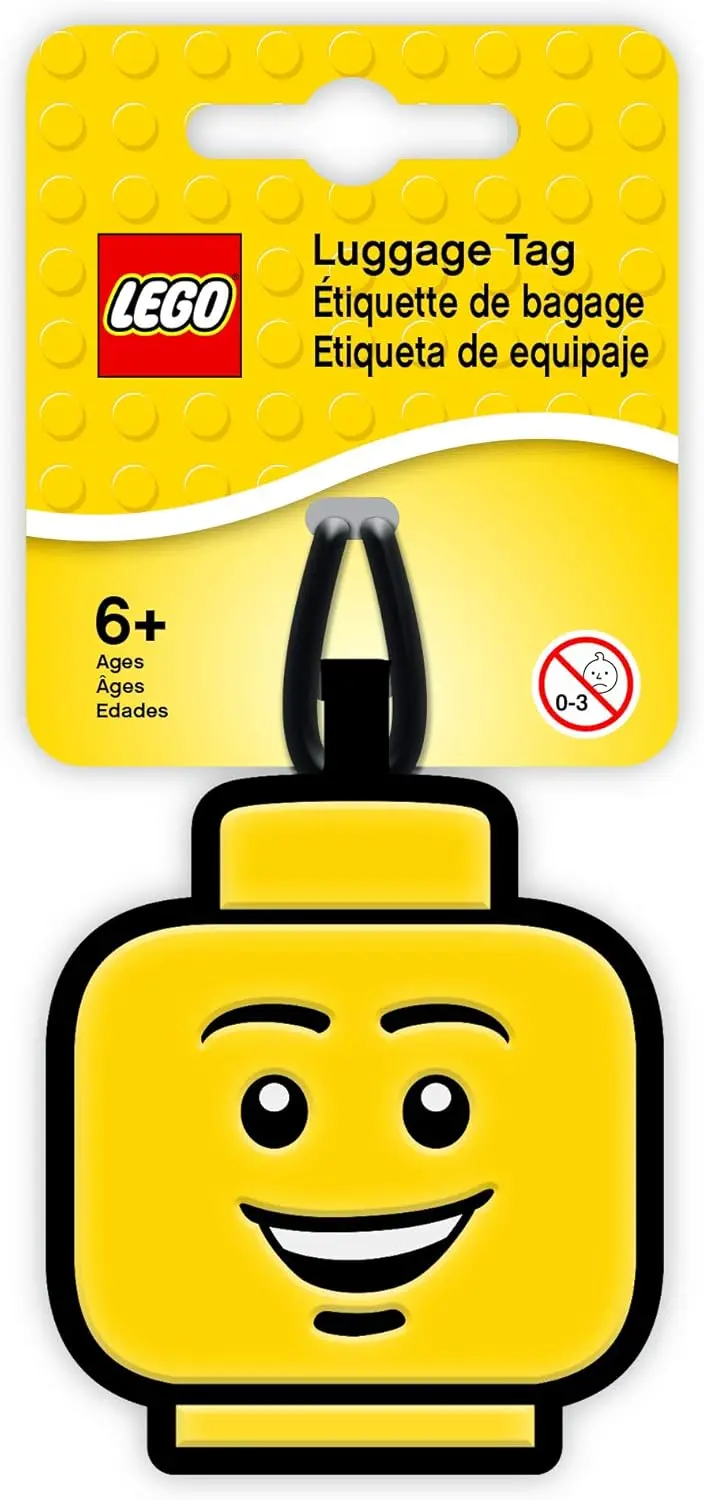 Minfigure Head bagasjemerke
