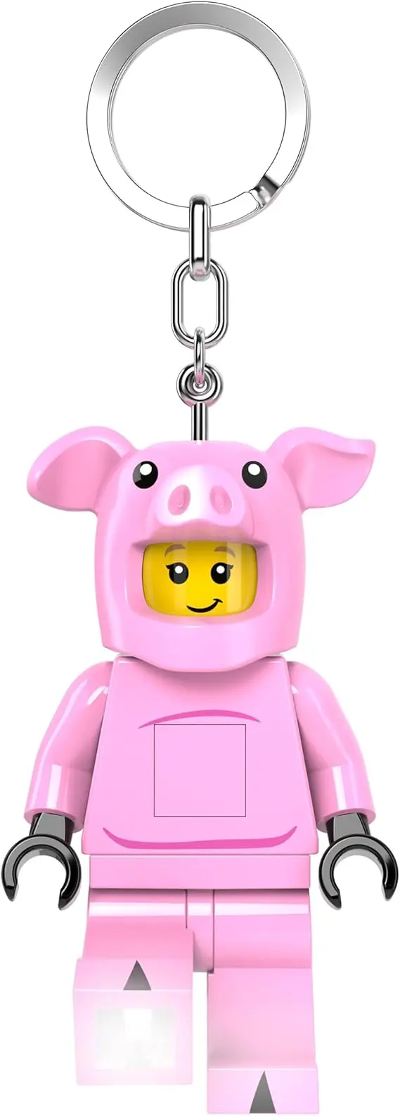 Piggy Girl nøkkelring med LED-lys