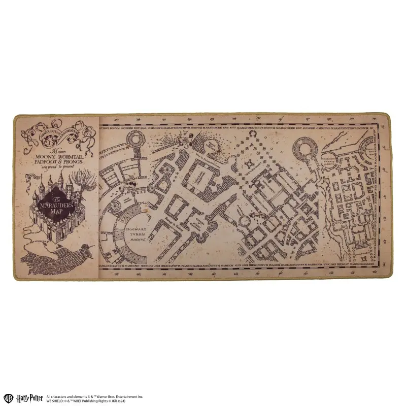 Marauder's Map XL Desk Mat 80x35 cm