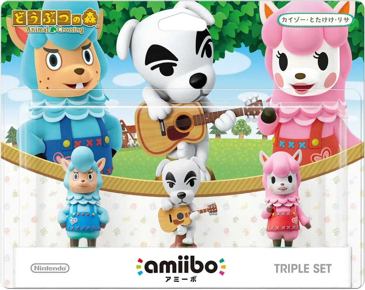 Totakeke, Kaizo & Risa amiibo Triple Set