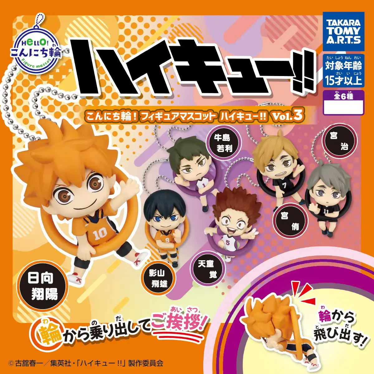 Haikyu!! Konnichiwa! Vol.3 Trading Mascot