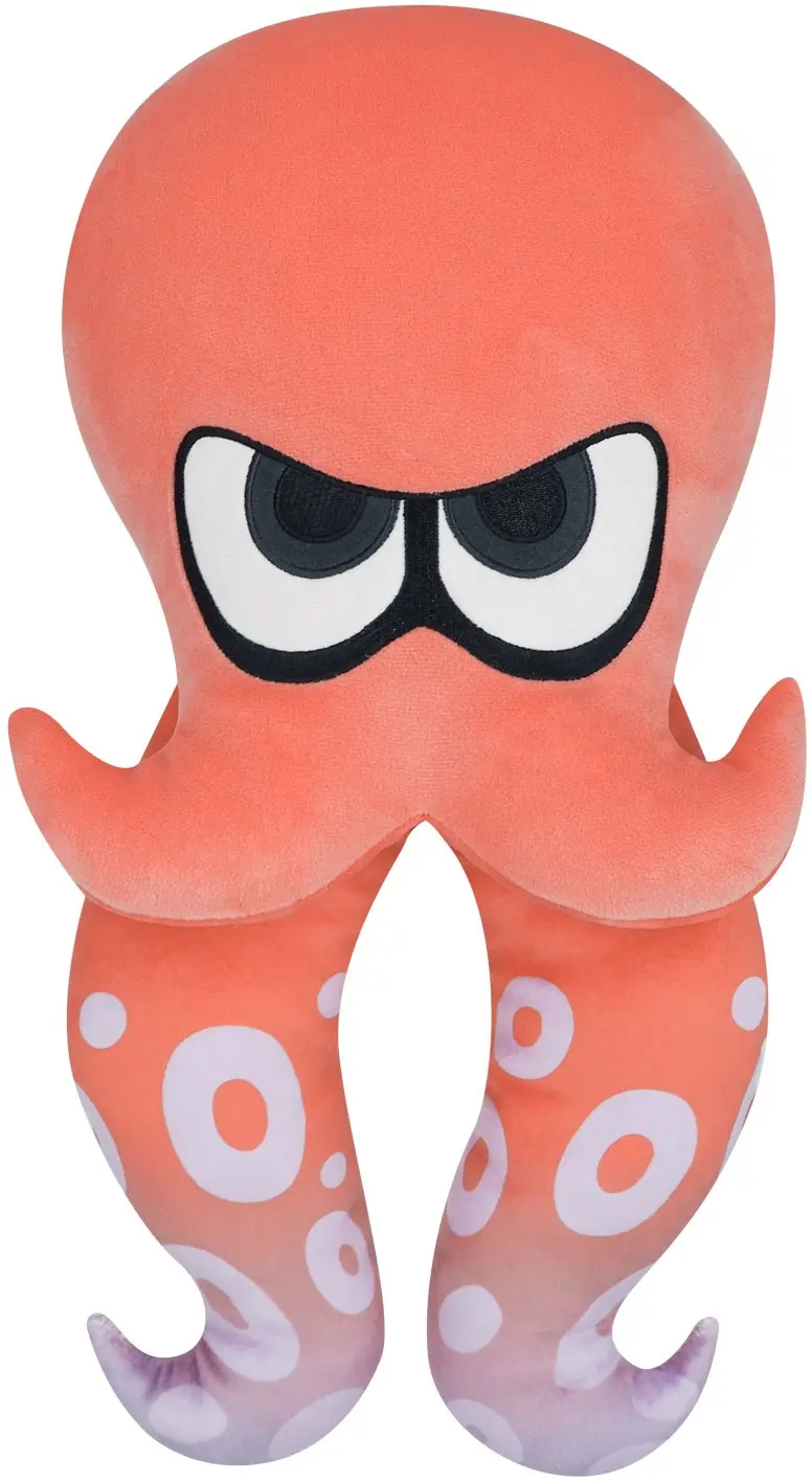Red Octopus All Star Collection Plush Figure 42 cm