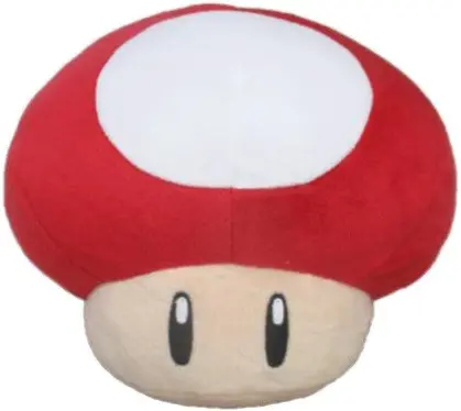 Red Mushroom All Star Collection Plush Figure 18 cm