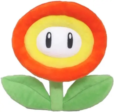 Fire Flower All Star Collection Plush Figure 19 cm
