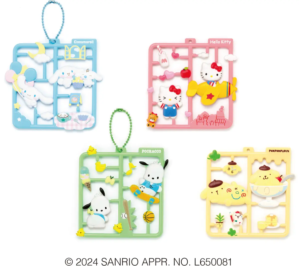 Sanrio Character Plat Collection Trading Figure