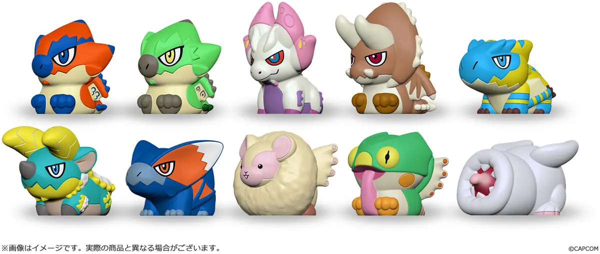 Monster Hunter CFB Finger Puppet Trading Figure