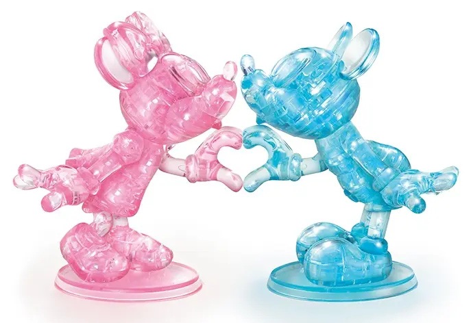 Mickey and Minnie Crystal Puzzle