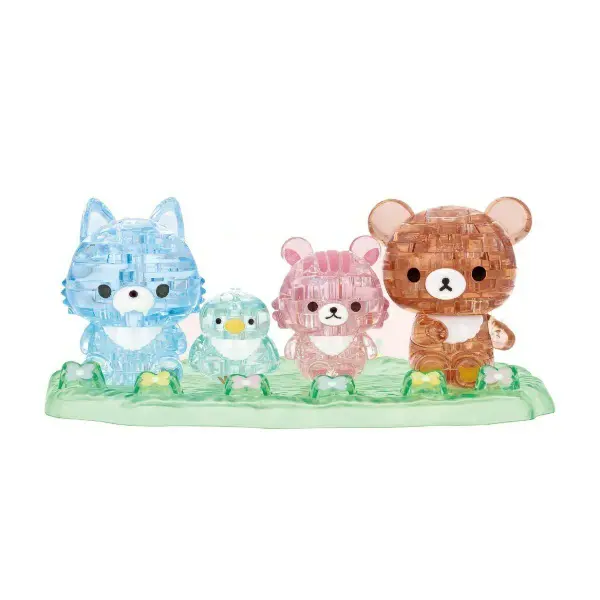 Chai-roi Koguma and Friends 3D Crystal Puzzle