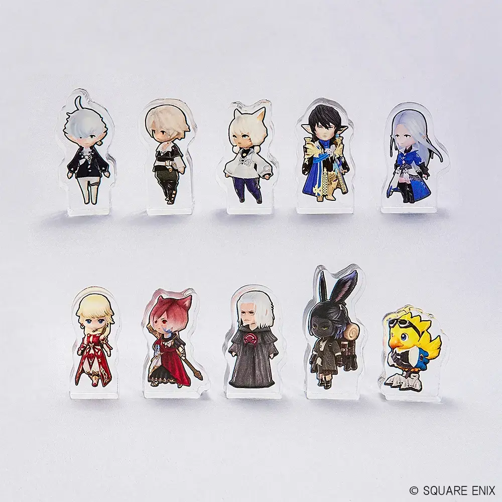 Final Fantasy XIV Mini Acrylic Block Collection Volume 1 Trading Figure