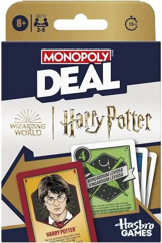Monopoly Deal Harry Potter Norsk Utgave