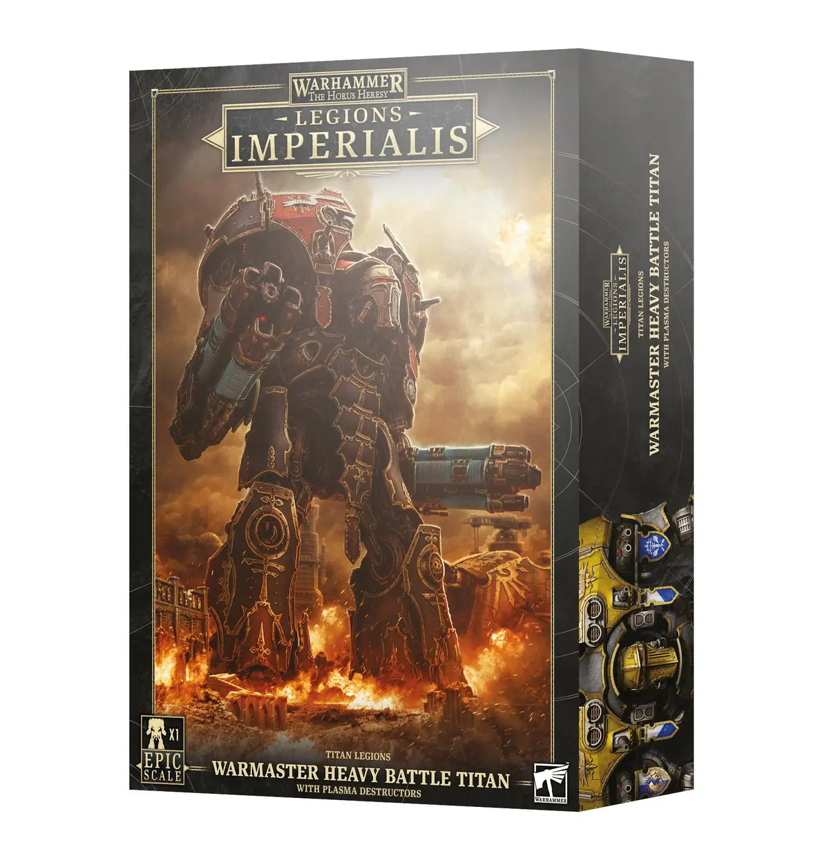 The Horus Heresy: Warmaster Heavy Battle Titan with Plasma Destructors