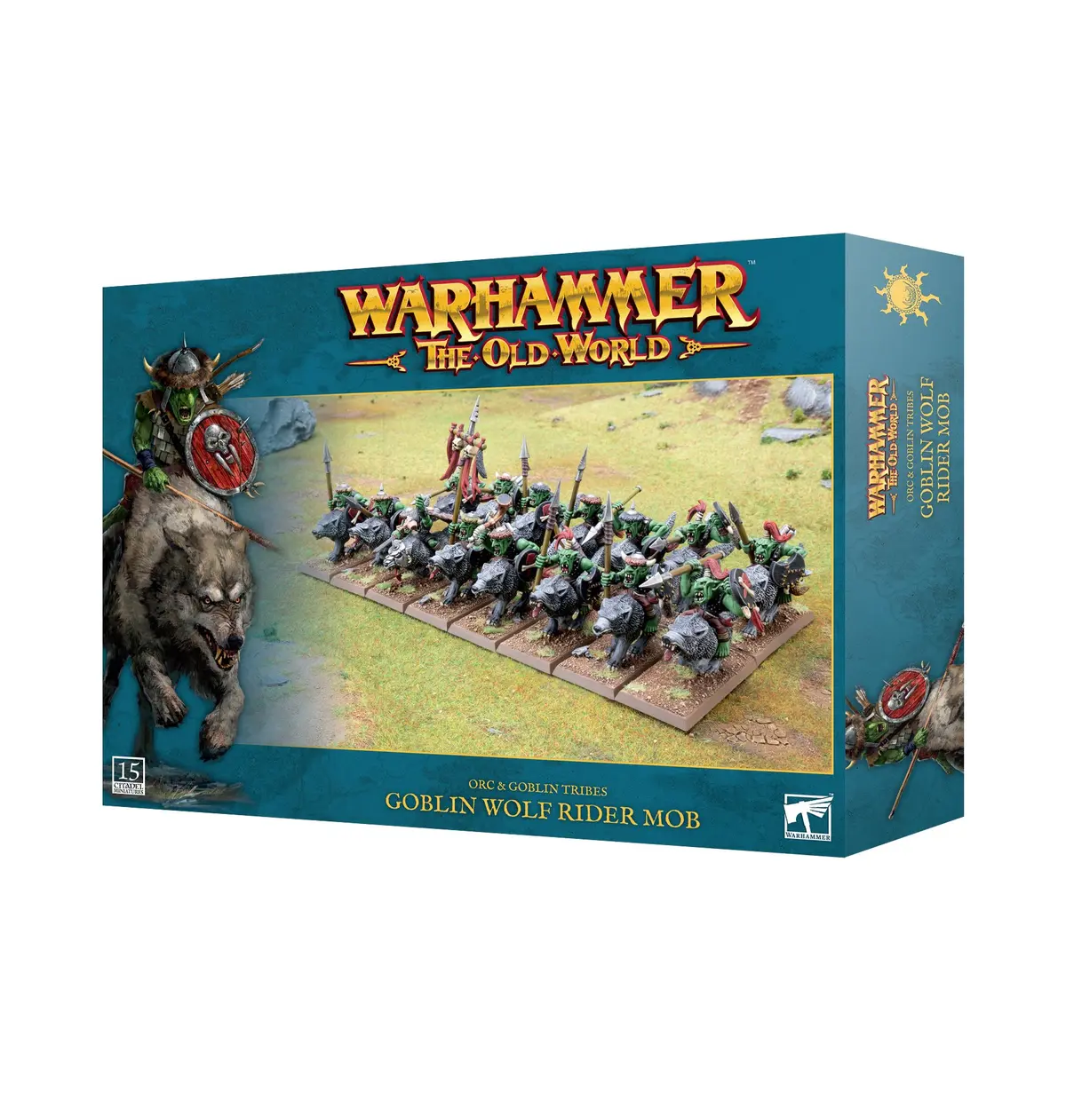 The Old World: Goblin Wolf Rider Mob