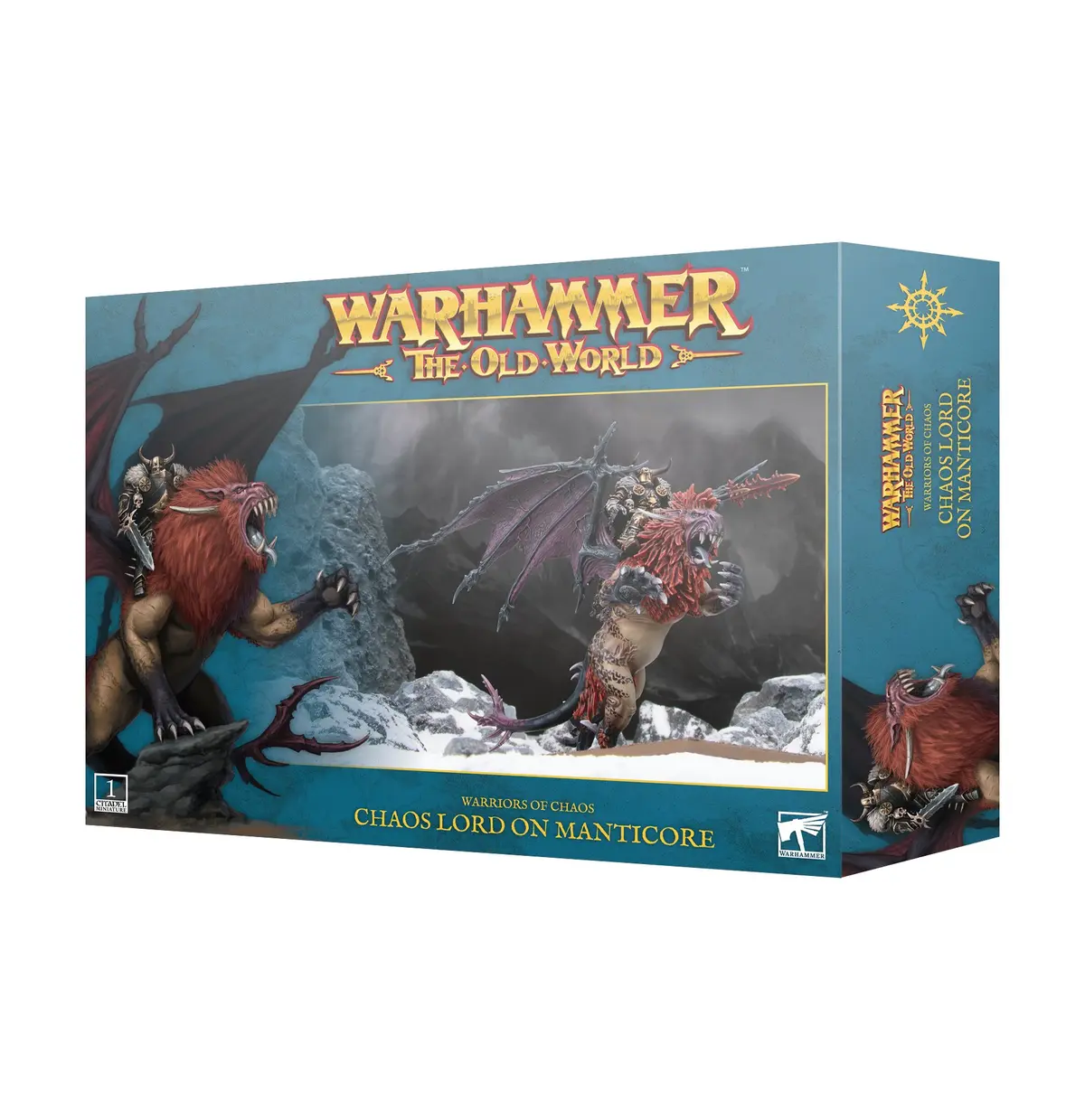 The Old World: Chaos Lord on Manticore