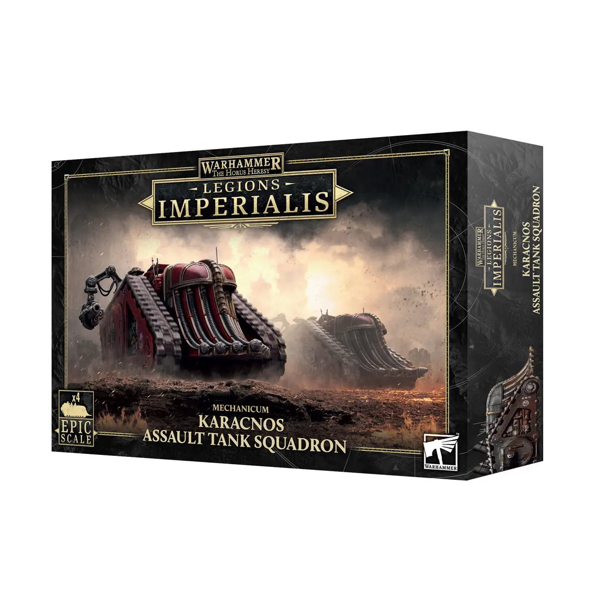 Legiones Imperialis Mechanicum Karacnos Assault Tank Squadron