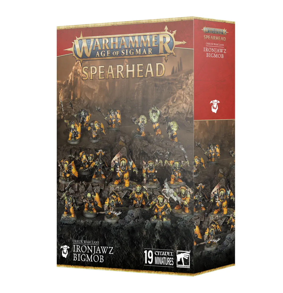 Orruk Warclans: Spearhead Ironjaws Bigmob